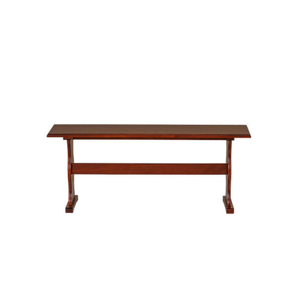 Coin repas naturel Chelsea, banc simple