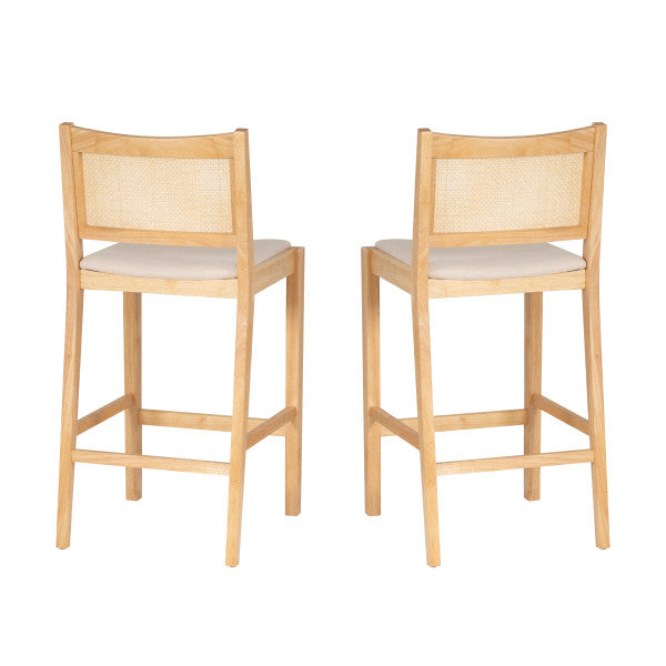 Tabourets Beaux en rotin (lot de 2)