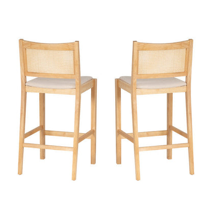 Tabourets Beaux en rotin (lot de 2)