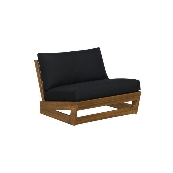 Chaise d'extérieur Bluffton noire, blanche ou grise