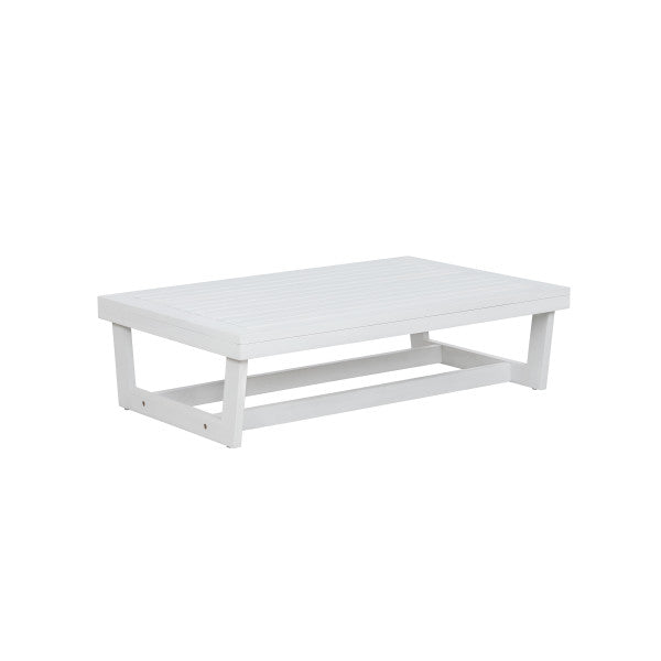Table basse Bluffton naturelle ou blanche