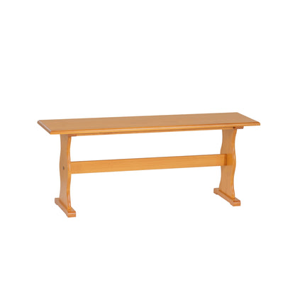 Coin repas naturel Chelsea, banc simple