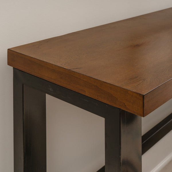 Ensemble de 5 pièces comprenant un canapé, un bar et 4 tabourets Haywood