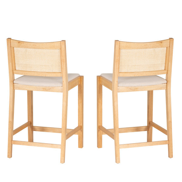 Tabourets Beaux en rotin (lot de 2)