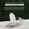 Chaise d'extérieur Adirondack