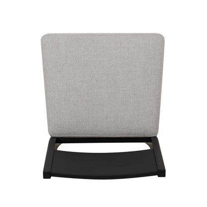 Tabourets de bar rembourrés noirs Cosgrove (lot de 2)