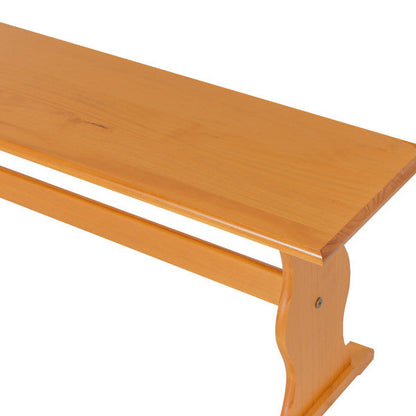 Coin repas naturel Chelsea, banc simple