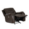 Fauteuil inclinable électrique Brighton Brown