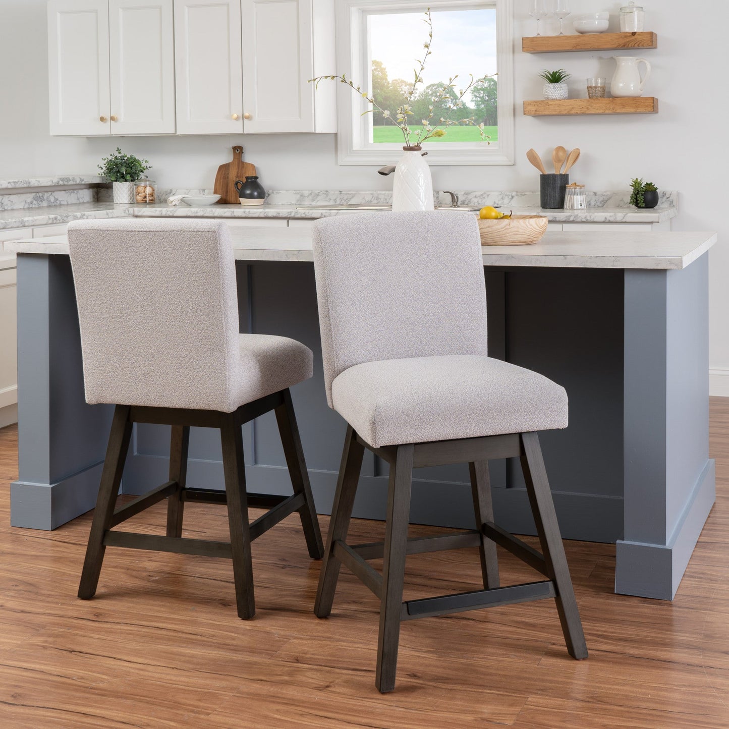 Tabourets pivotants Cohen (lot de 2)