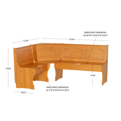 Banc d'angle Chelsea Nook