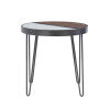 Table d'appoint bicolore Riley