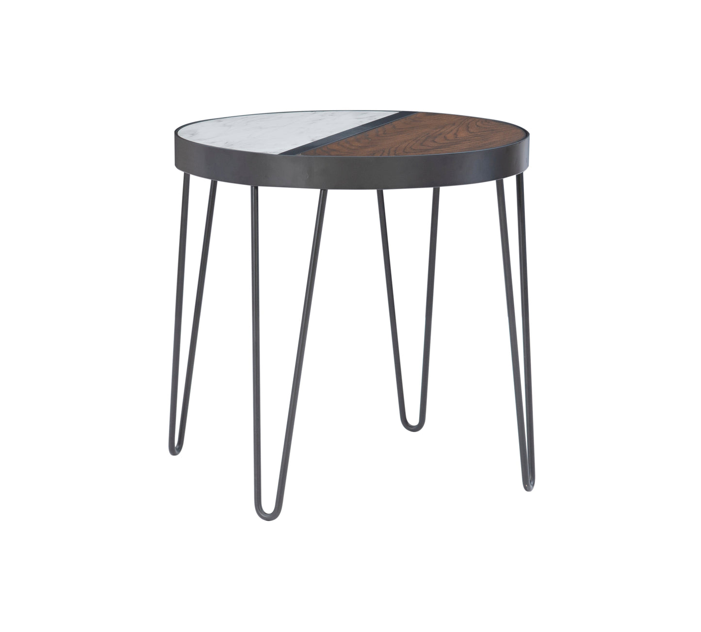 Table d'appoint bicolore Riley