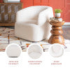 Fauteuil pivotant Skyler White Sherpa