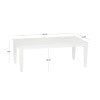 Table basse ou d'appoint Calabash White