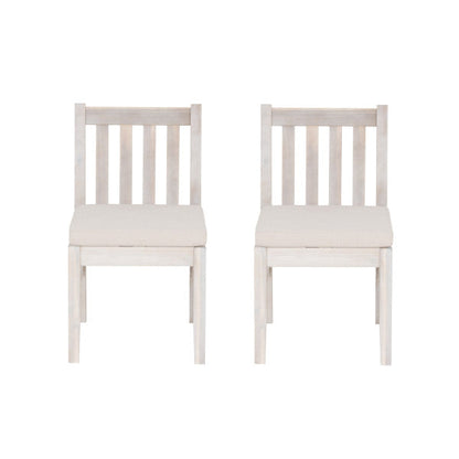 Chaises de salle à manger d'extérieur Svana Natural (lot de 2)