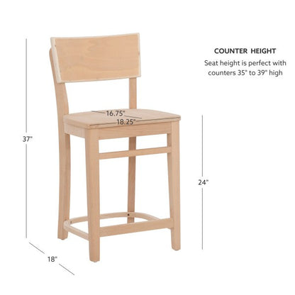 Tabourets de bar Brompton (lot de 2)