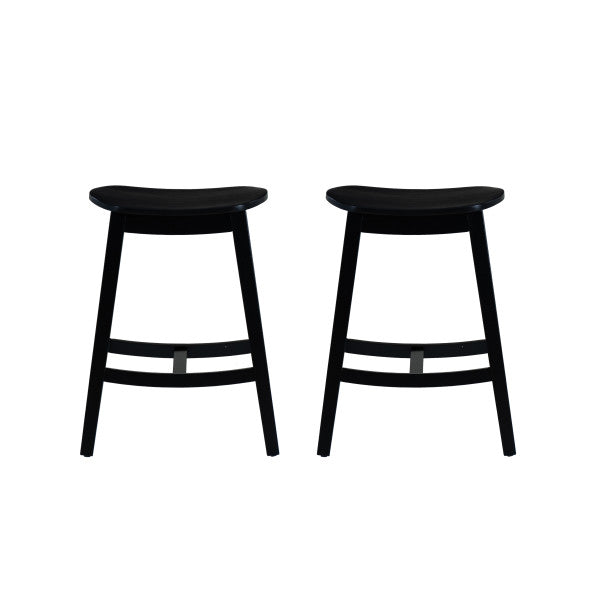 Tabourets de bar sans dossier Cappy (lot de 2)