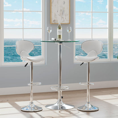 Ensemble Beldon 3 pièces en similicuir noir