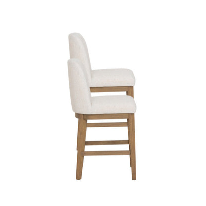 Tabourets de bar rembourrés Torres (lot de 2)