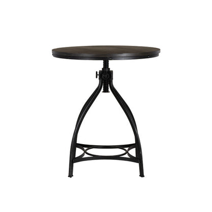 Table de bar ronde réglable Haywood Gray