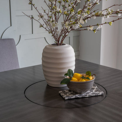 Ensemble de comptoir Seneca Gray, banc Nook 6 pièces