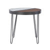 Table d'appoint bicolore Riley