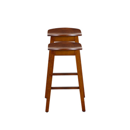 Tabourets de bar sans dossier Cappy (lot de 2)