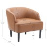 Fauteuil d'appoint Milley