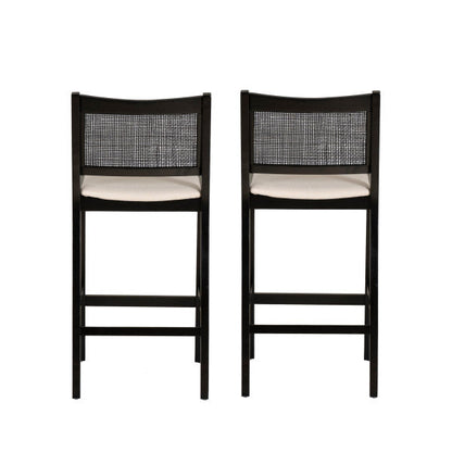 Tabourets Beaux en rotin (lot de 2)