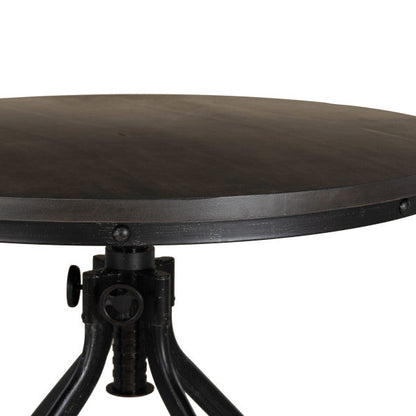 Table de bar ronde réglable Haywood Gray