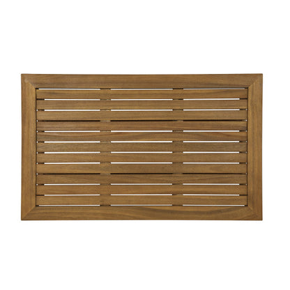 Table basse Bluffton naturelle ou blanche