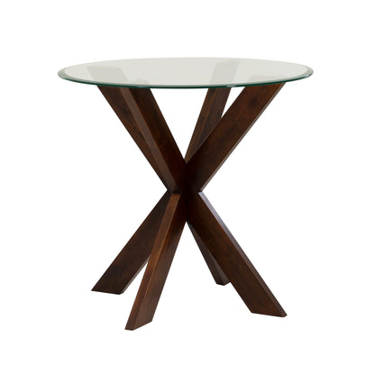 Table haute de comptoir Auden Espresso