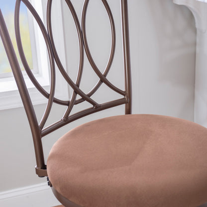 Tabouret en bronze Brasco pour grandes tailles