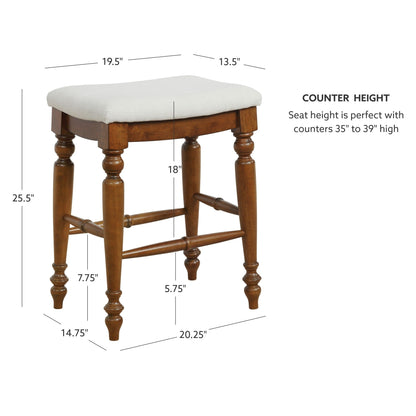 Tabouret de bar ou de comptoir sans dossier Marino Antique