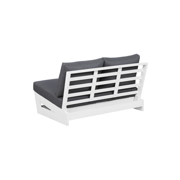 Banc d'extérieur Bluffton noir, blanc ou gris