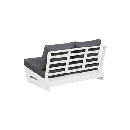 Banc d'extérieur Bluffton noir, blanc ou gris